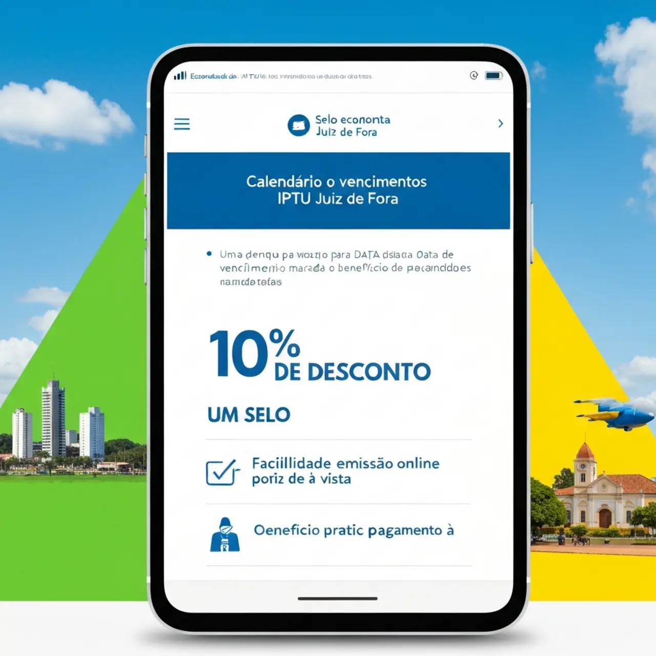 IPTU Juiz de Fora: Calendário, Guia e 10% de Desconto à Vista