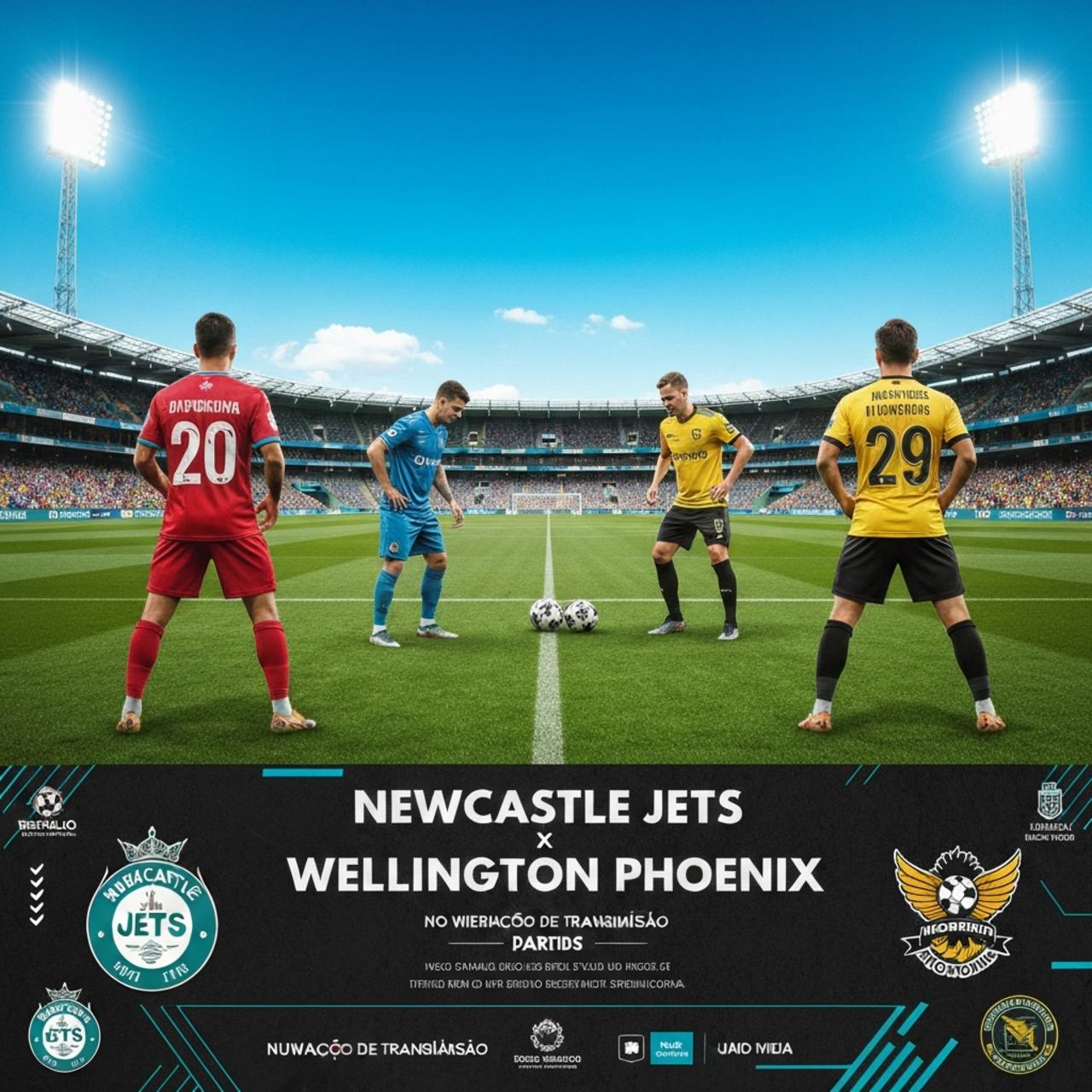 Newcastle Jets x Wellington Phoenix: Onde Assistir e Palpites