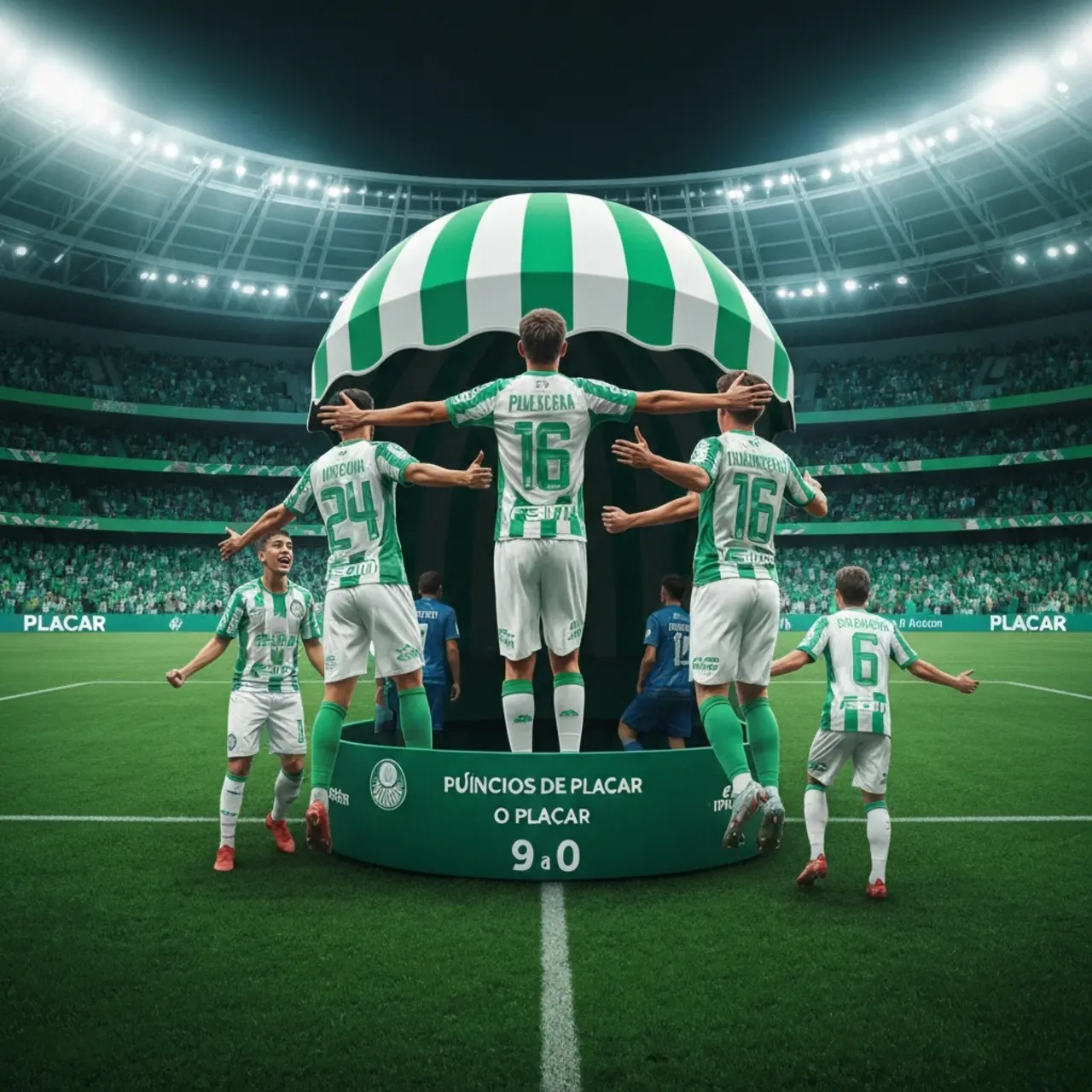 Palmeiras goleia por 9 a 0 na Copinha com show de Eduardo Conceição