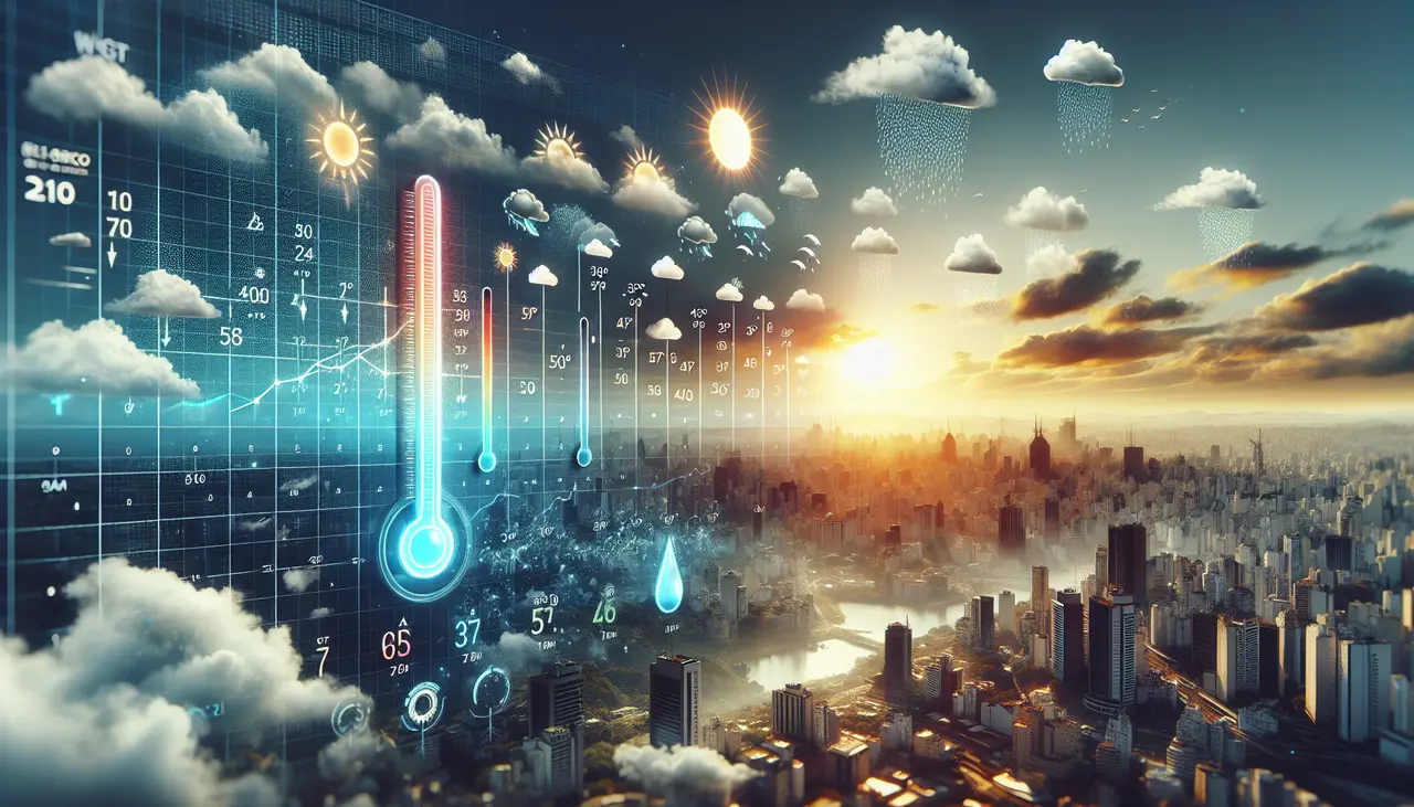 Previsão do tempo em São Paulo: temperaturas, chuvas e mudanças nos próximos 15 dias