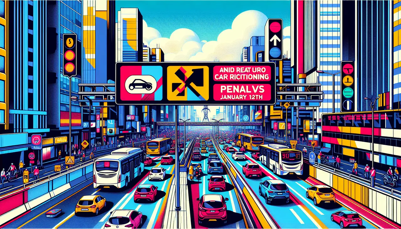 Rodízio de veículos em SP volta dia 12: veja regras e evite multas