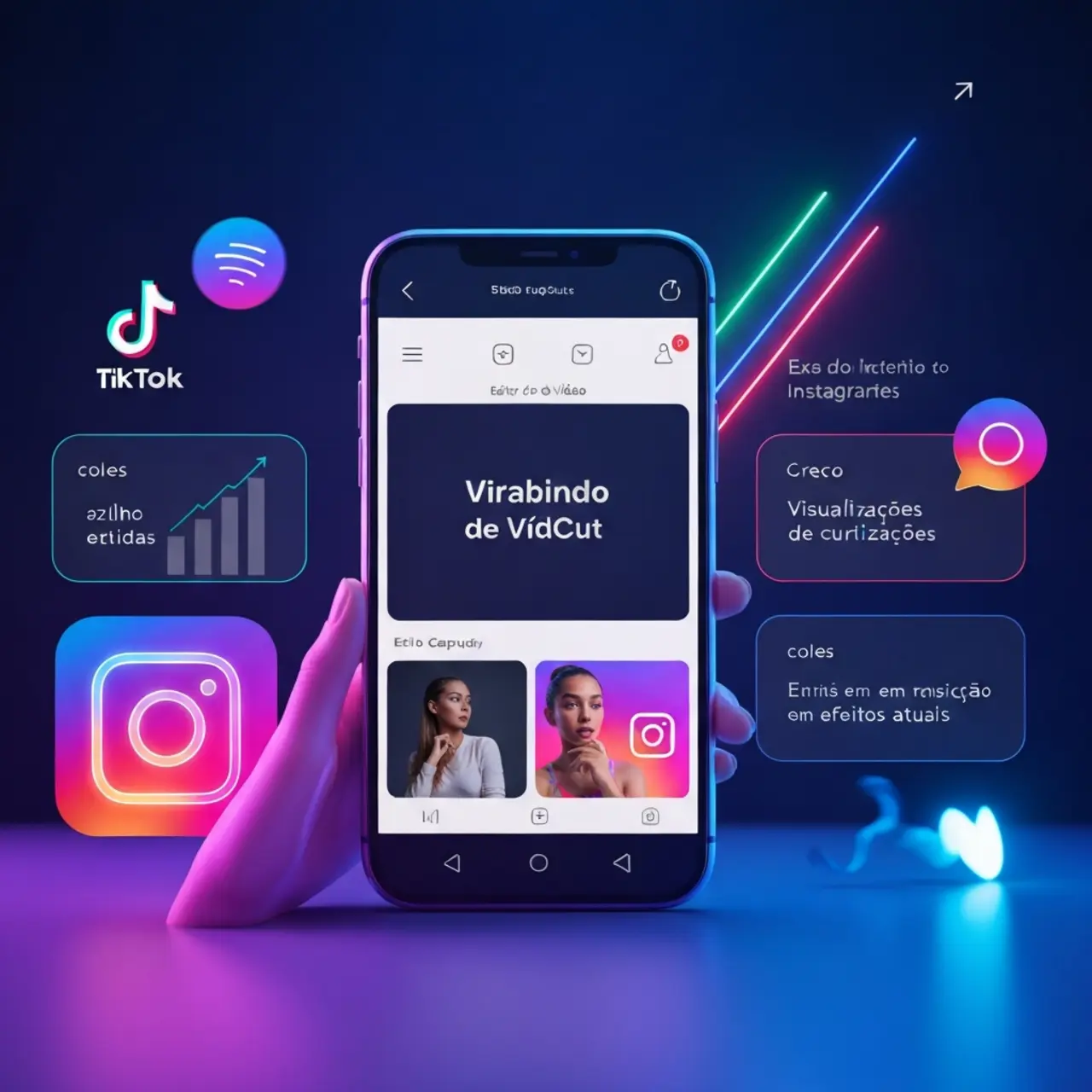 Trend 0 Problemas e 0$: Aprenda a Viralizar no CapCut e TikTok