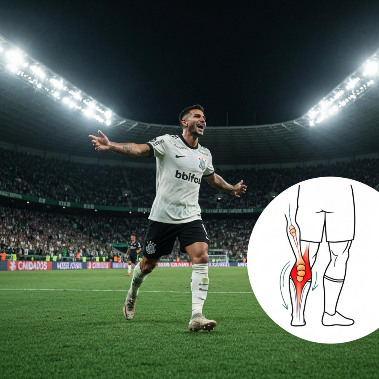 André: Gol da vitória contra São Bernardo e atualização da lesão