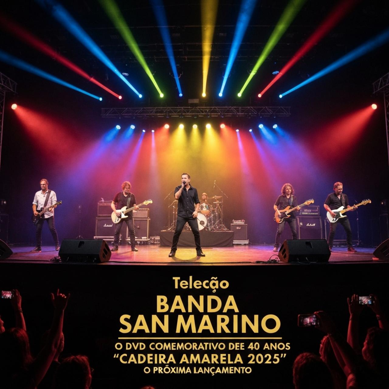 Banda San Marino: Sucessos do DVD 40 Anos e Cadeira Amarela 2025