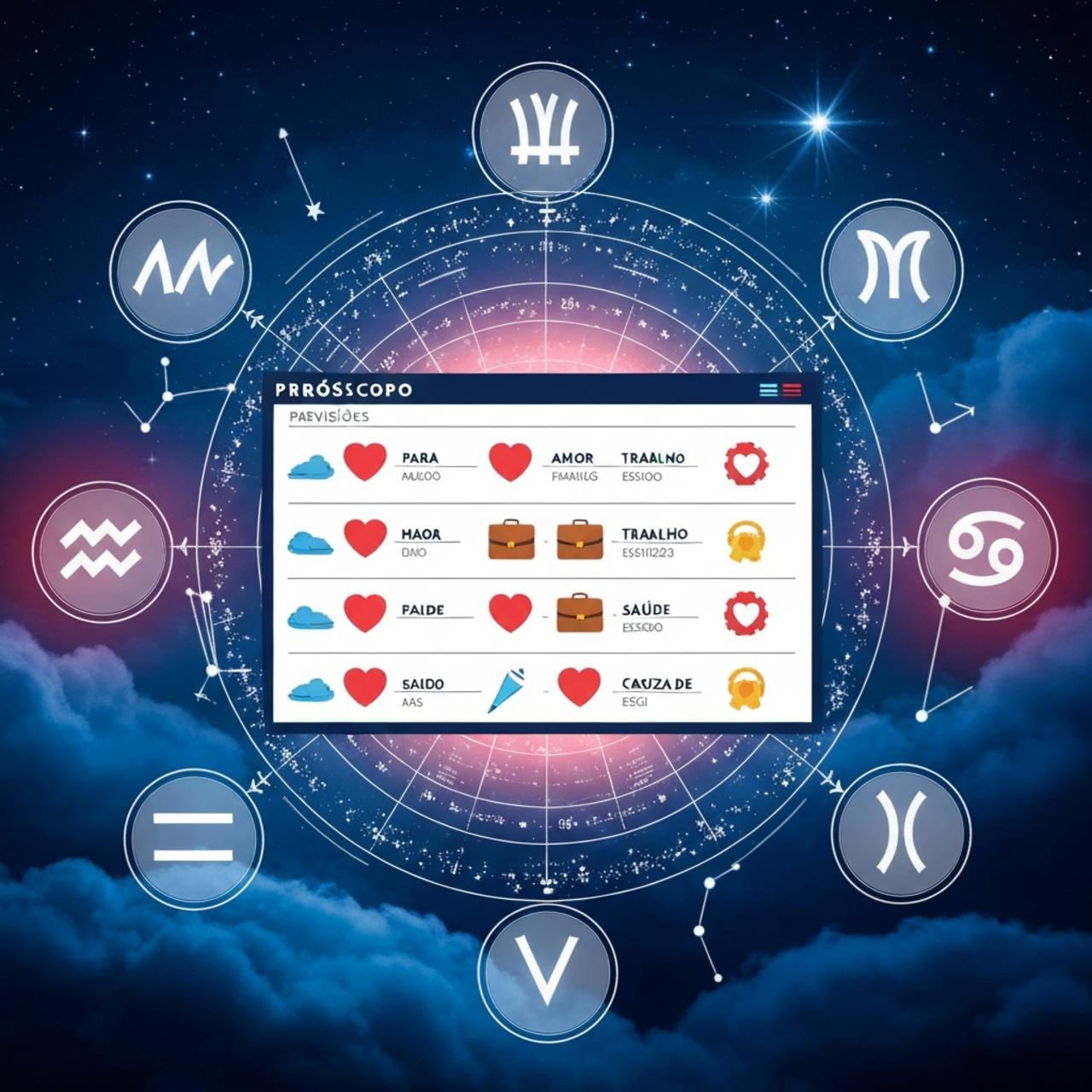 Confira o Horóscopo do Dia: Previsões de Amor, Trabalho e Saúde