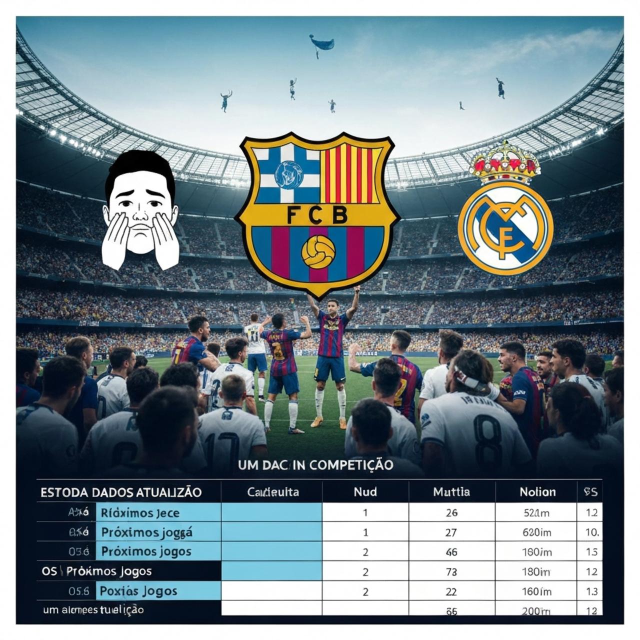 Copa del Rey: Barcelona Avança e Real Madrid Cai. Veja Tabela