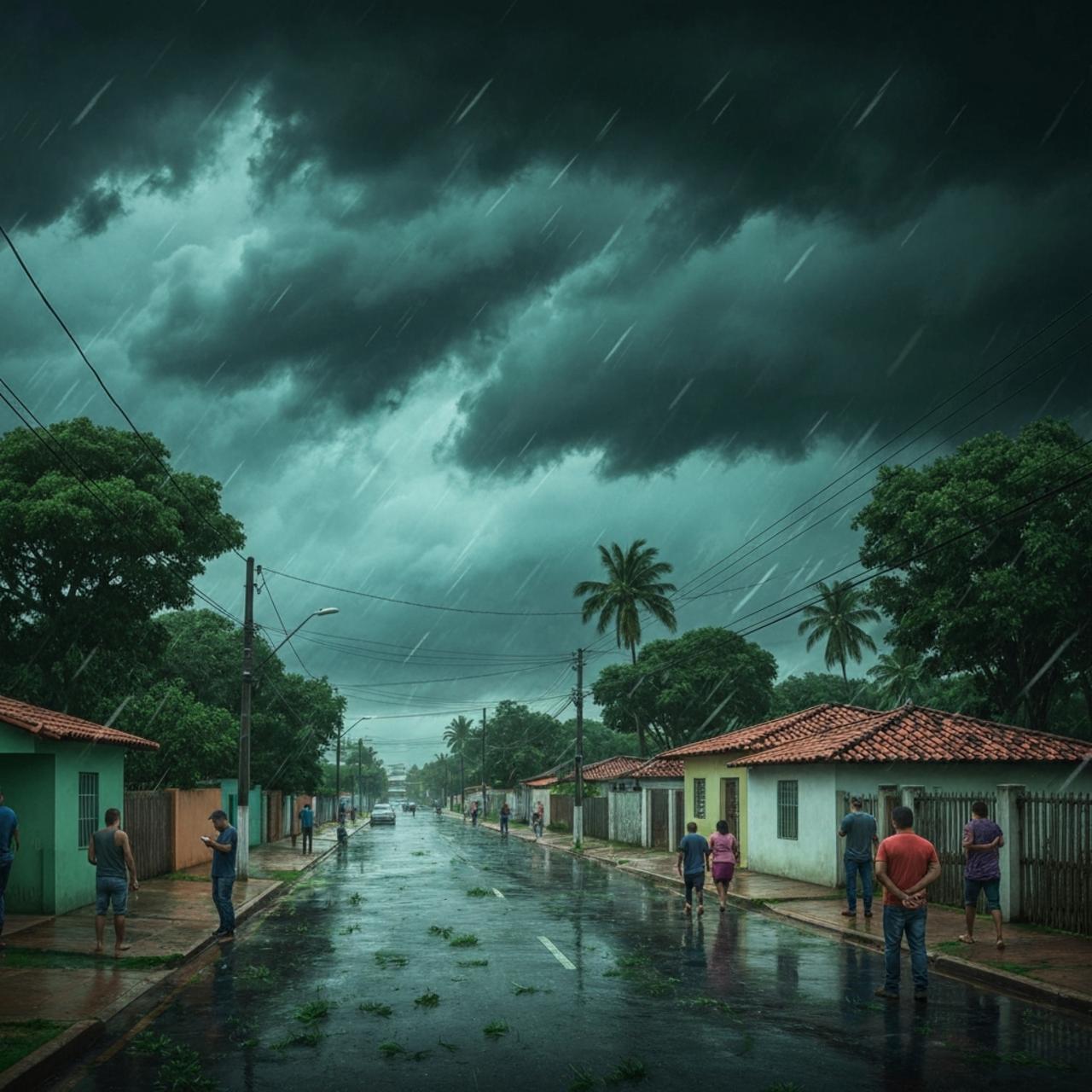 Defesa Civil emite alerta severo de vendaval e chuvas no Pará