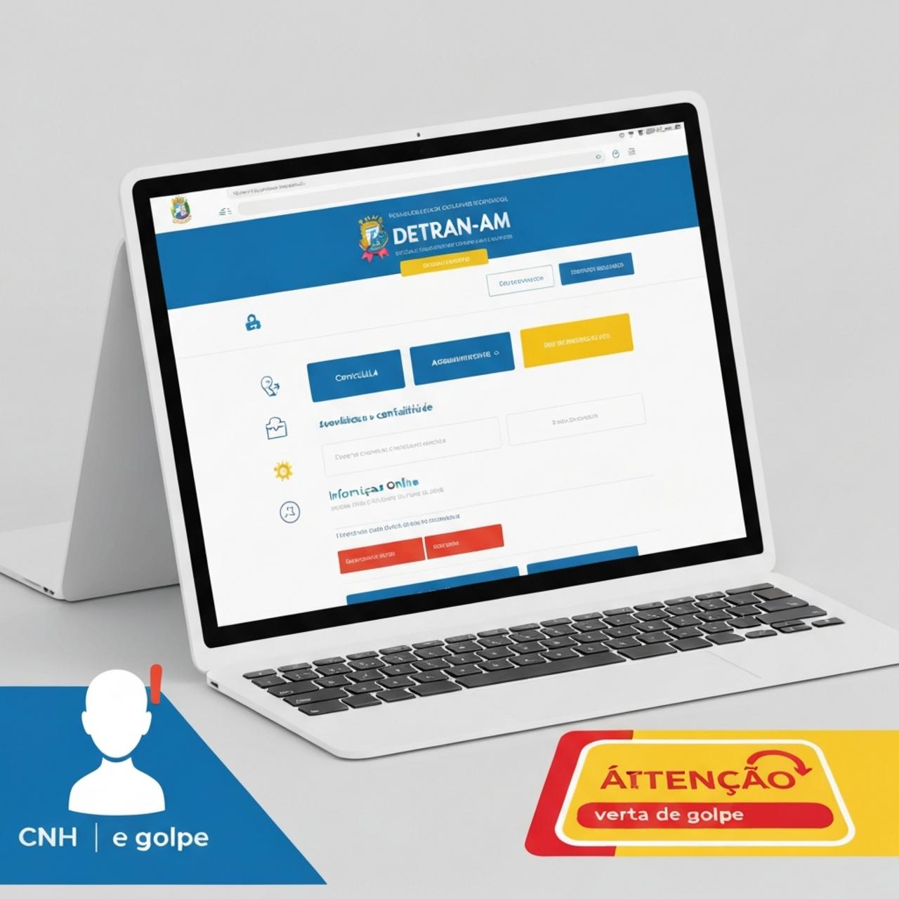 Detran-AM: Alerta de golpe na CNH Social e novos serviços online
