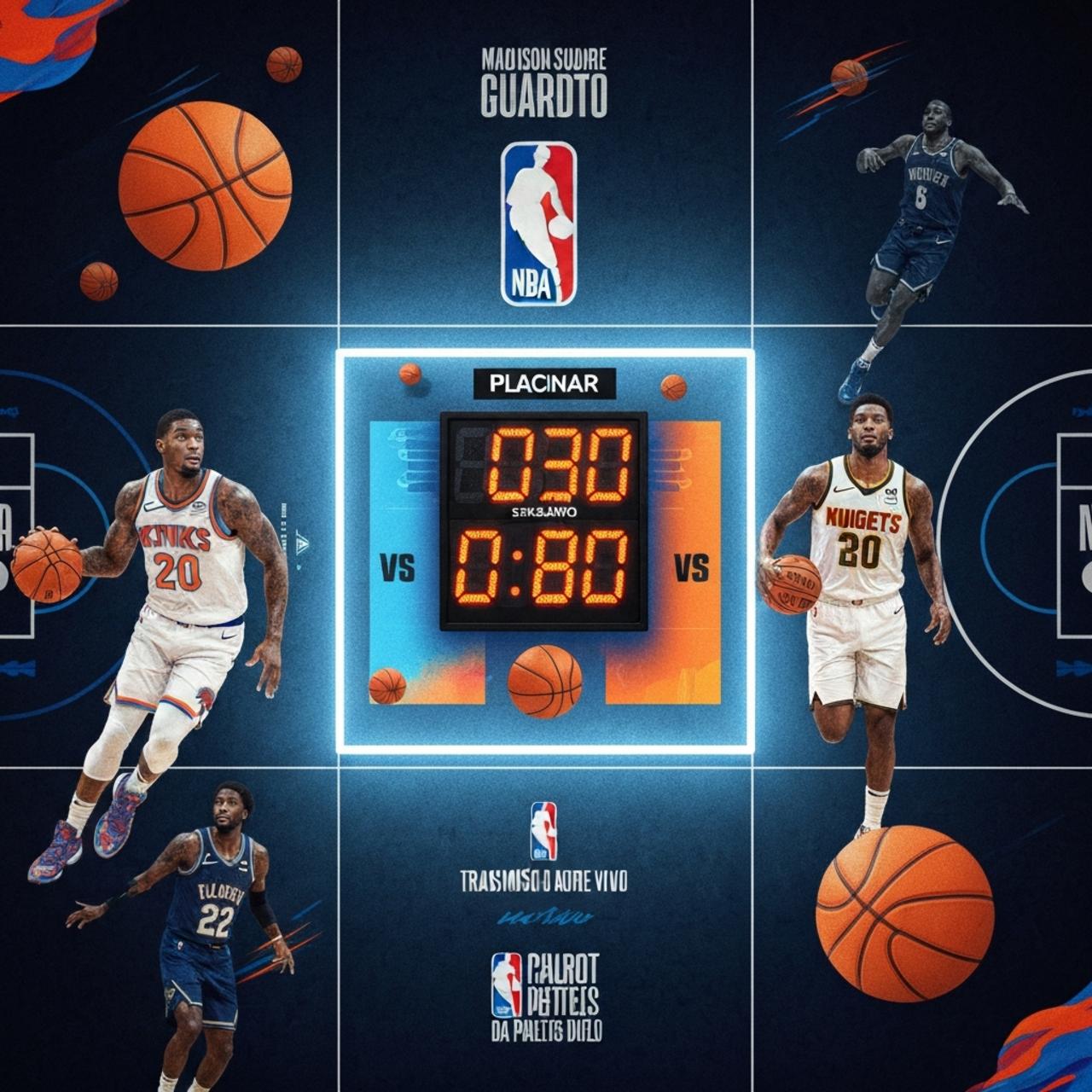 Knicks x Nuggets: onde assistir ao vivo, horário e palpites NBA