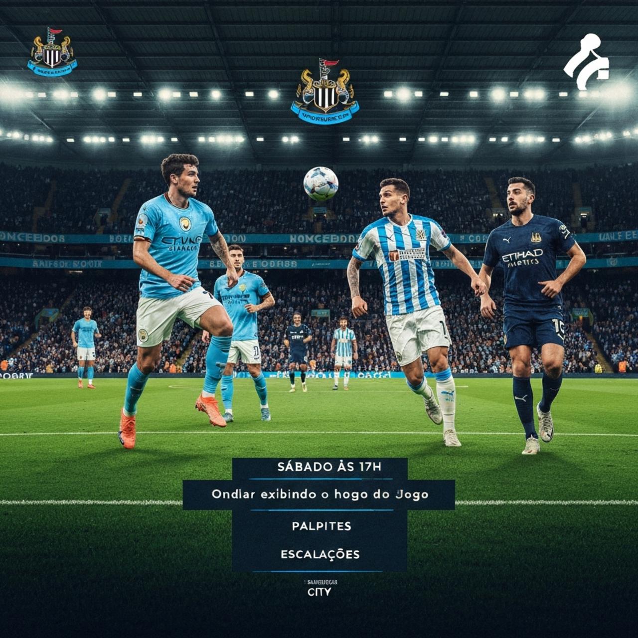 Manchester City x Newcastle: onde assistir, palpites e escalações