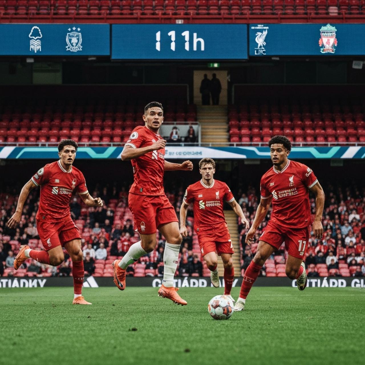 Nottingham Forest x Liverpool: onde assistir, horário e escalações