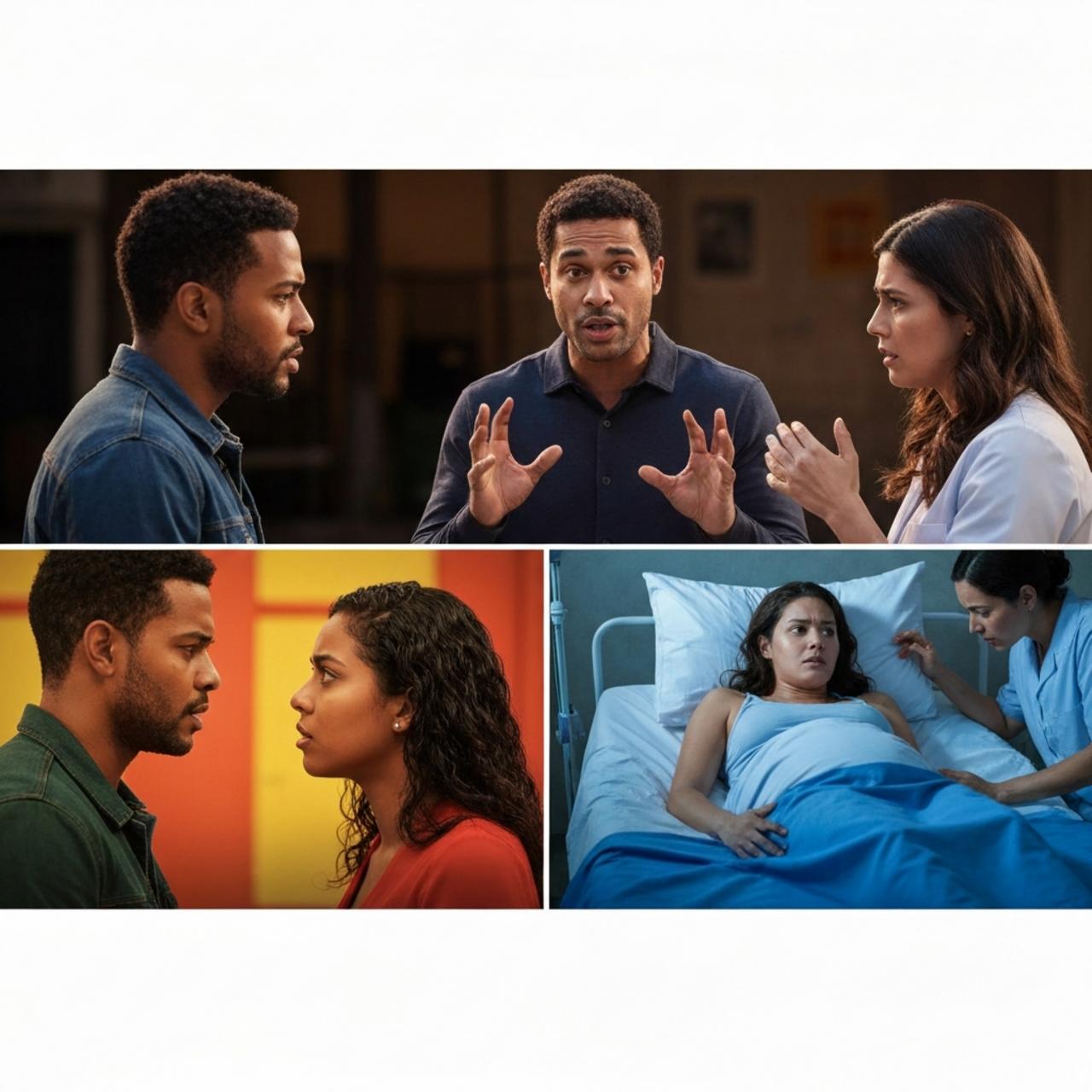 Resumo Três Graças: Jorginho enfrenta Samira e Joélly dá à luz