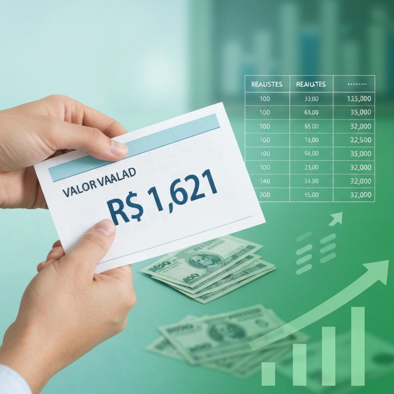 Salário Mínimo 2026: R$ 1.621, Tabela Atualizada e Valor Líquido