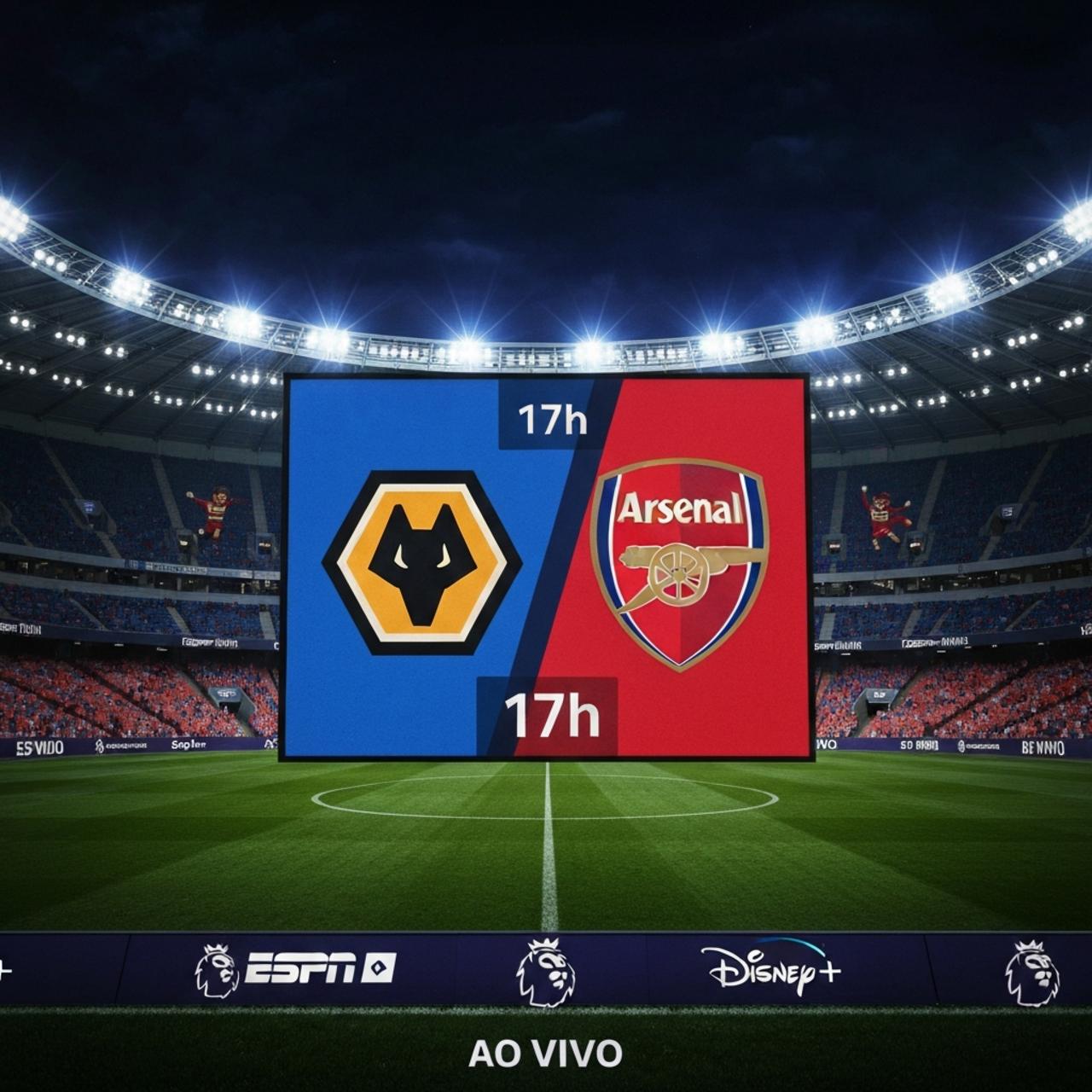 Wolverhampton x Arsenal: onde assistir, horário e escalações hoje