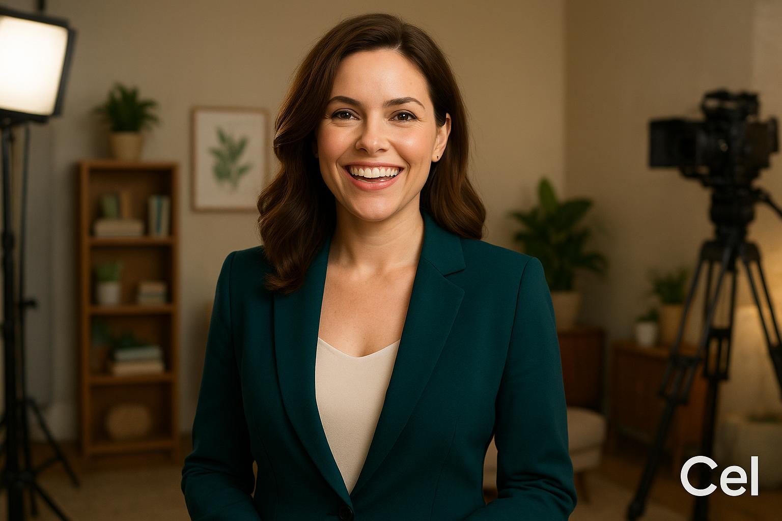 Após 9 anos longe, Cláudia Abreu volta às novelas em Dona de Mim. Motivada pelo tema de saúde mental, a atriz sai da zona de conforto e brilha. (imagem gerada com inteligência artificial)