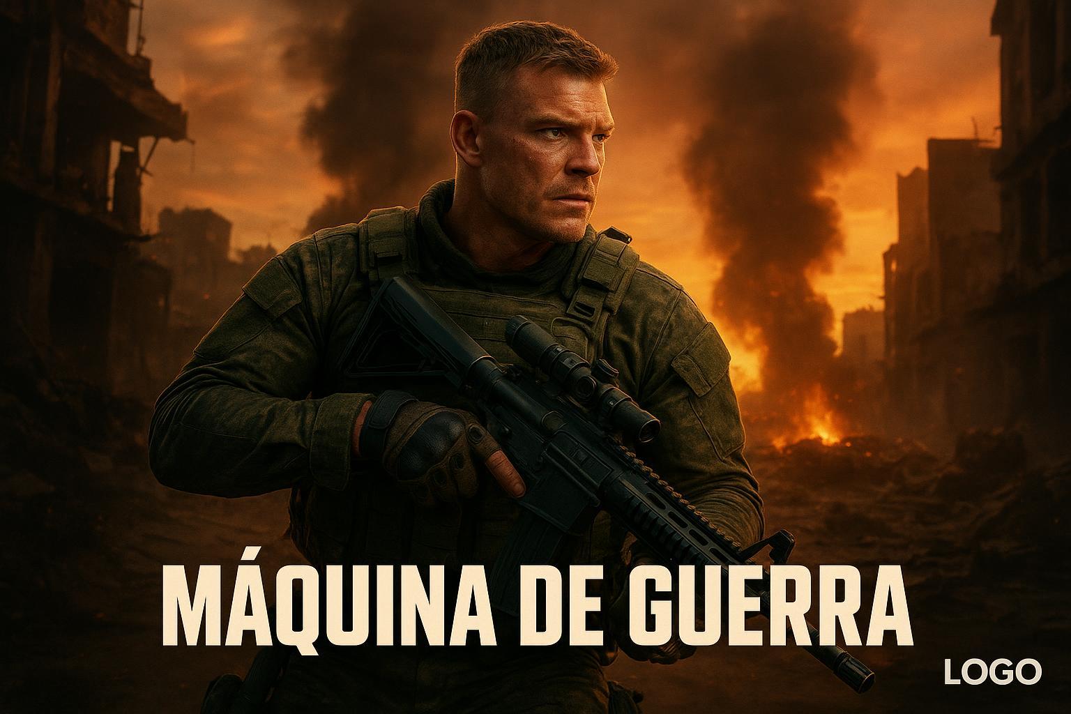 Confira tudo sobre Máquina de Guerra, novo filme de ação da Netflix com Alan Ritchson. Veja o trailer e a trama sobre o combate dos Rangers. (imagem gerada com inteligência artificial)