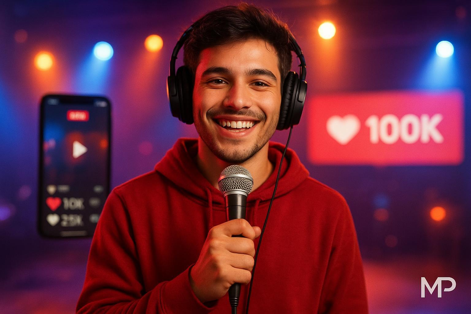 Saiba tudo sobre Pedro Lima! Do fenômeno no TikTok com milhões de curtidas aos destaques musicais, descubra por que ele é o assunto do momento. (imagem gerada com inteligência artificial)