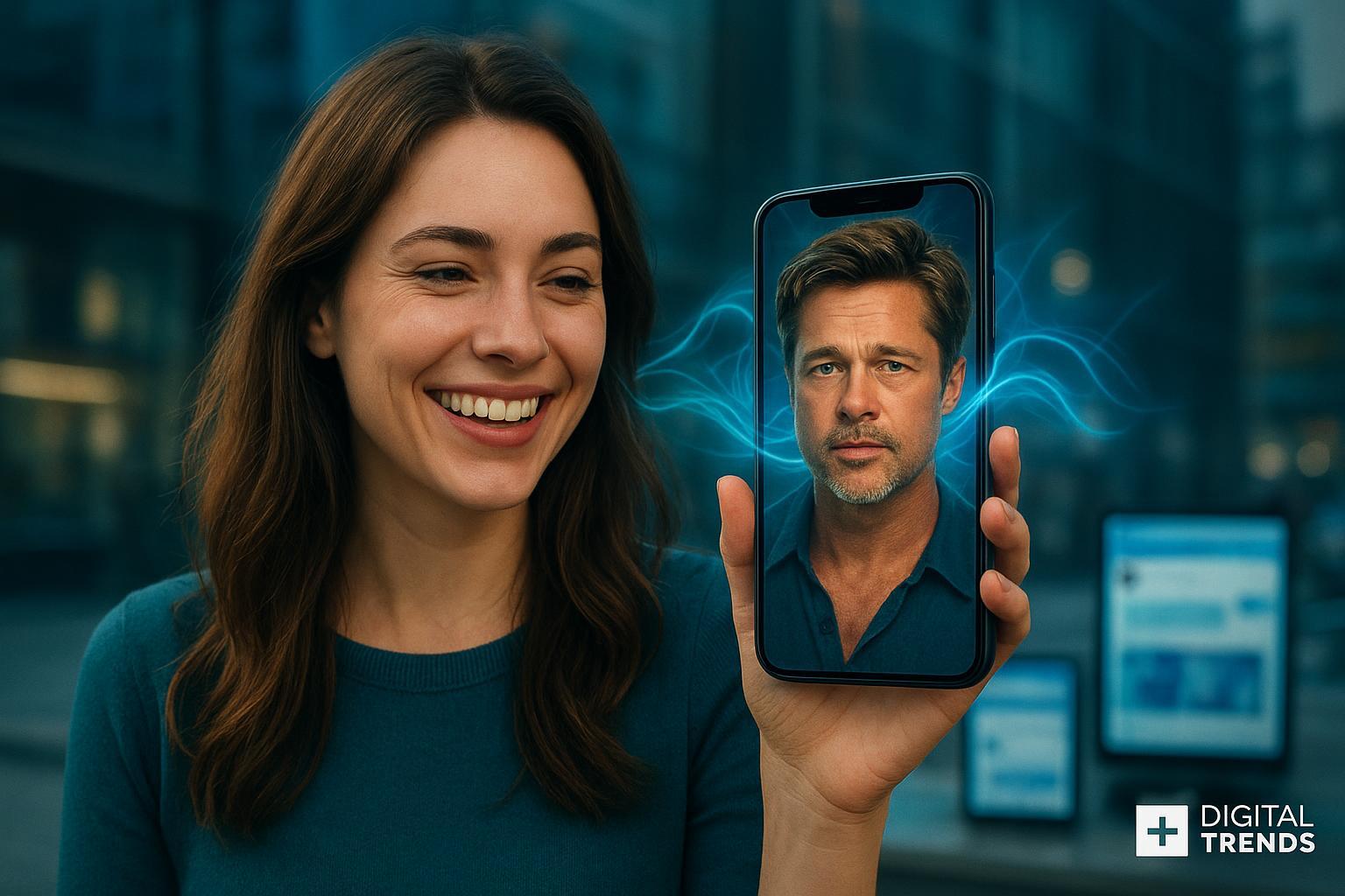 Trend do Brad Pitt: mulher acredita em namoro fake e vira meme. Entenda o caso e veja como criar sua montagem com o ator usando Inteligência Artificial. (imagem gerada com inteligência artificial)