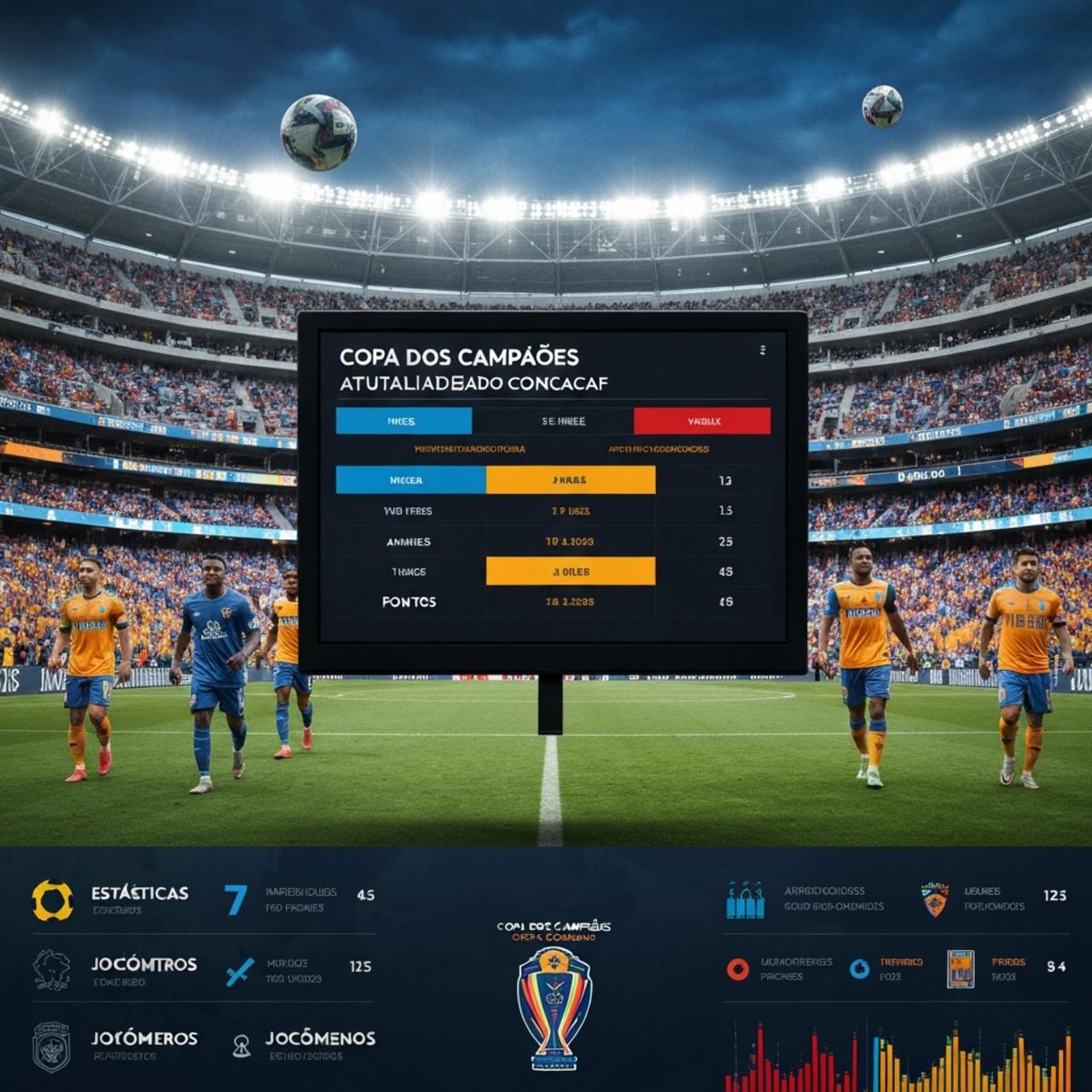 Copa dos Campeões CONCACAF: Tabela Atualizada, Estatísticas e Jogos