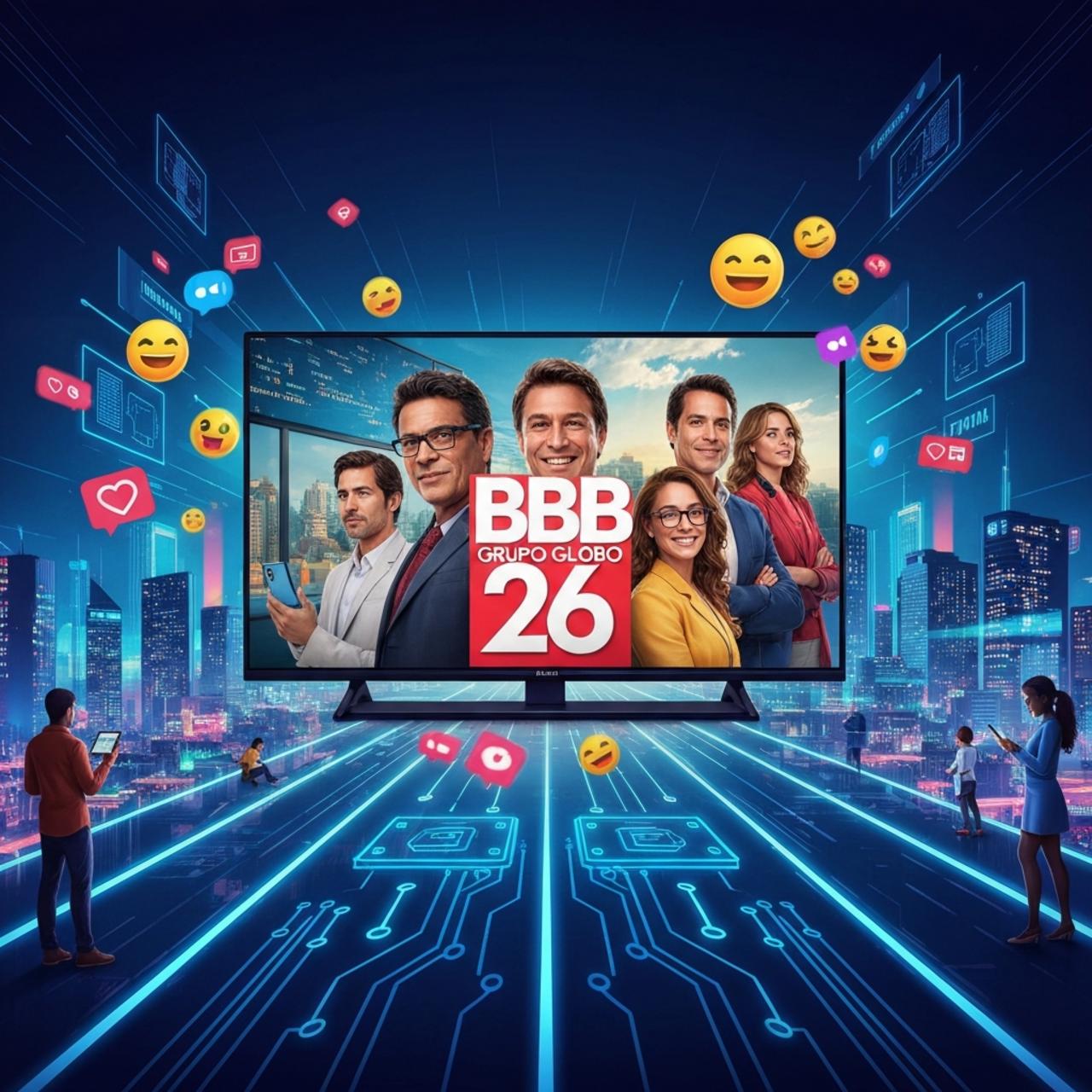 Do BBB 26 à tecnologia: como o Grupo Globo dita a cultura digital