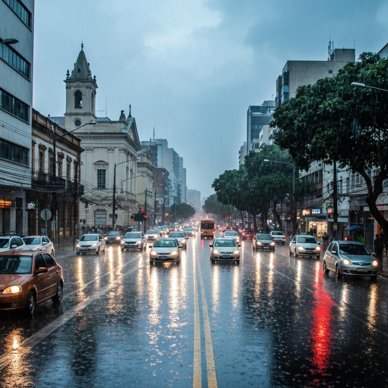 G1 MG: Impactos das Chuvas em BH, Trânsito e Previsão do Tempo