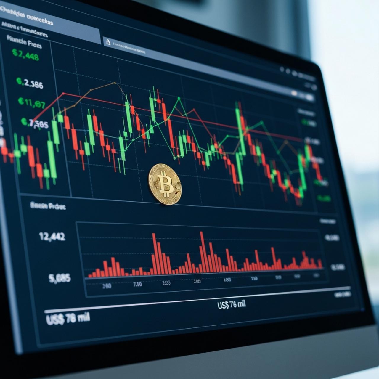 Preço do Bitcoin a US$ 78 Mil: Acompanhe Gráficos e Tendências