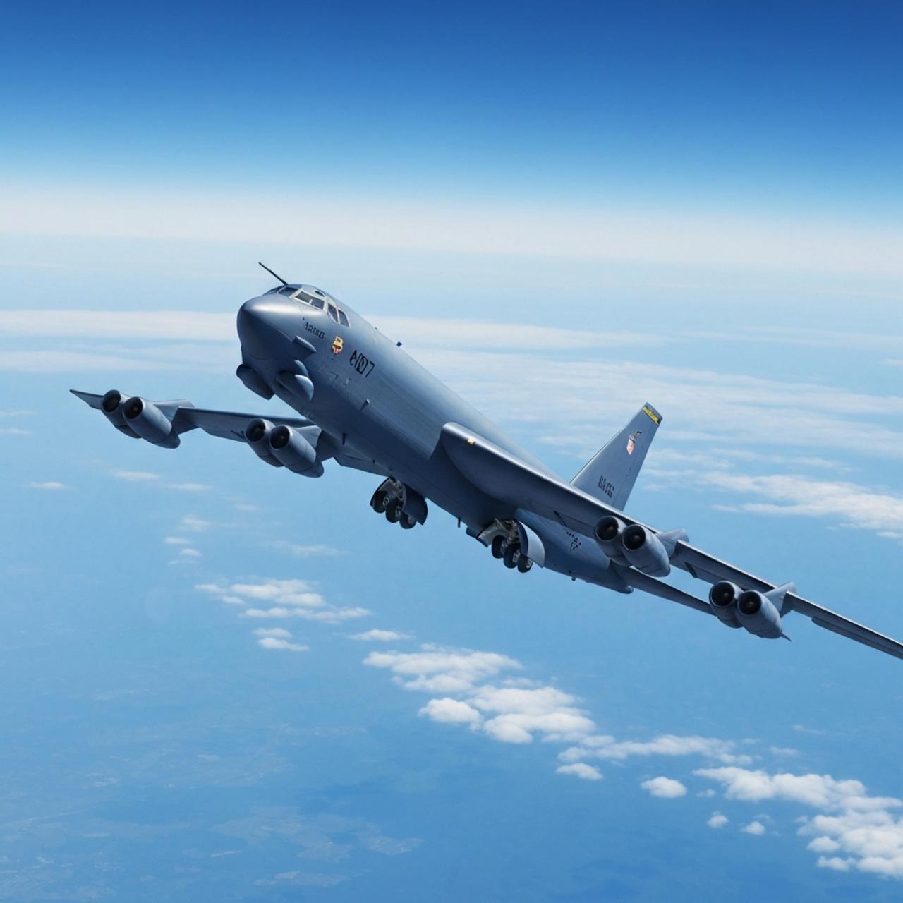 Boeing B-52 Stratofortress: O Lendário Bombardeiro de 8 Motores