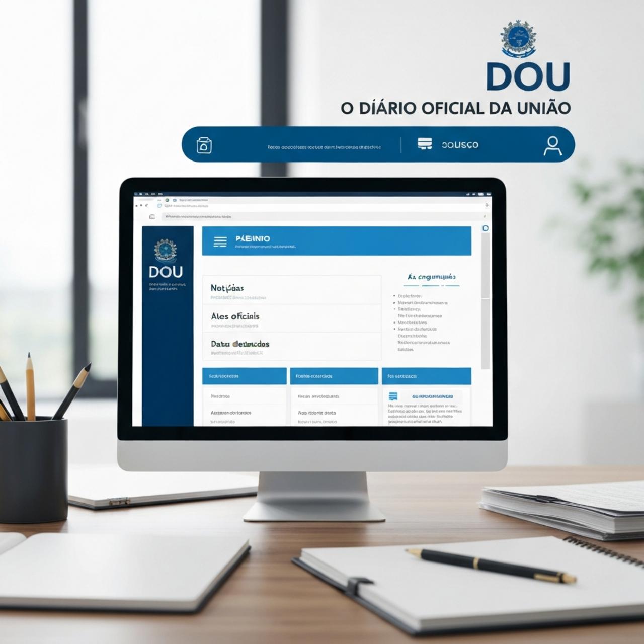 Como acessar o Diário Oficial da União (DOU) de forma rápida