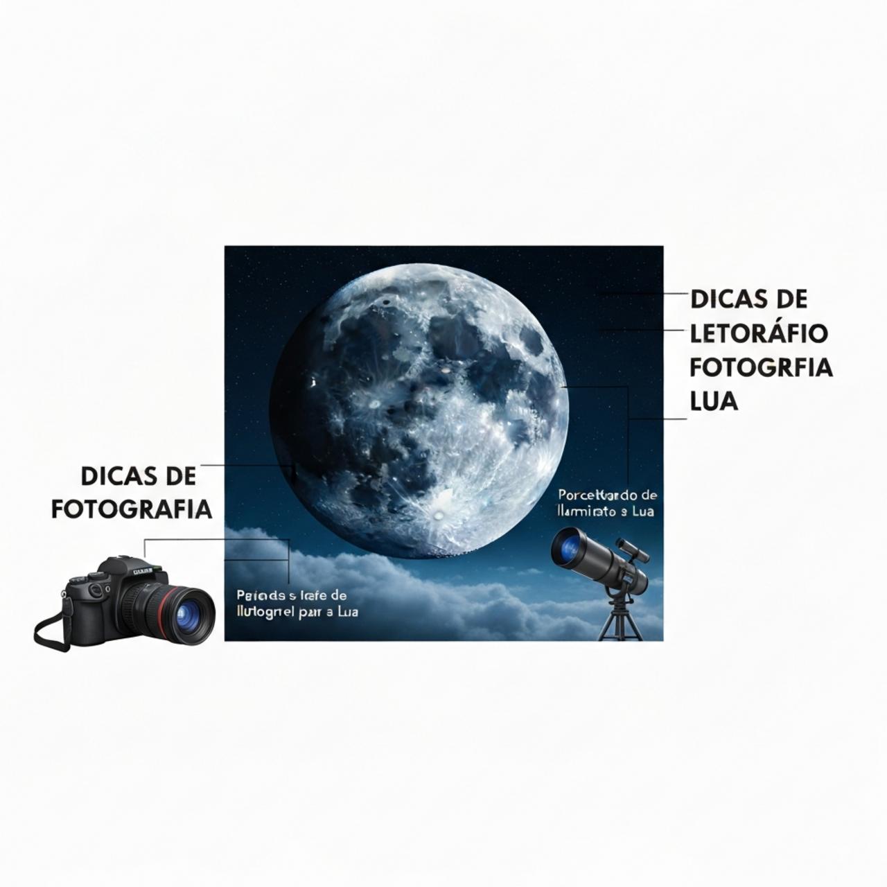 Como ver a Lua hoje? Fase atual, iluminação e como fotografar