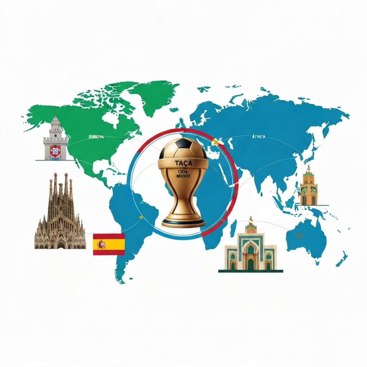 Copa do Mundo de 2030 em 3 continentes e 6 países: saiba tudo
