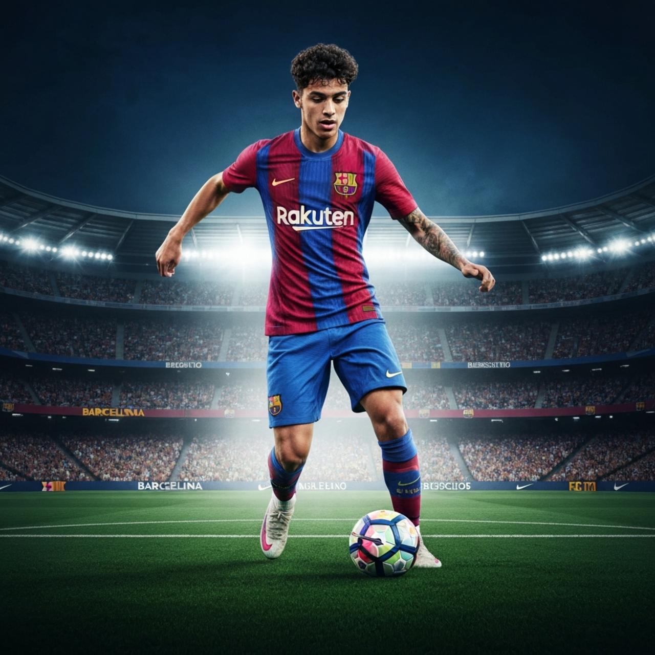 Hamza Abdelkarim: O novo Salah do Barcelona e parceiro da Nike